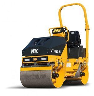 NTC Каток вібраційний двовальний 1430кг, бенз. Honda GX690