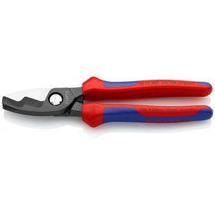 Ножиці для різання кабелів з подвійними ріжучими кромками KNIPEX 95 12 200