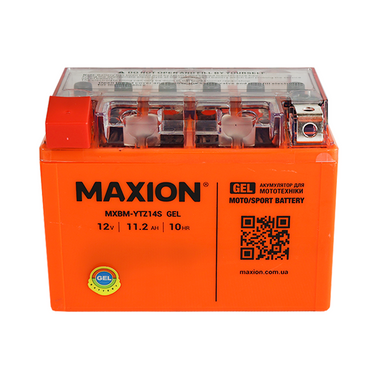 Мото акумулятор GEL YTZ 14S MAXION (12V, 11,2A)