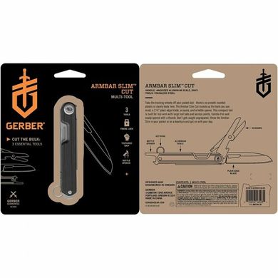 Мультитул Gerber Armbar Slim Cut Onyx (1059854)