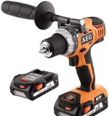Дрель AEG BS18CBLLI-202C