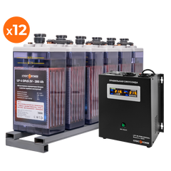 Комплект резервного питания для предприятий LP (LogicPower) ИБП + OPzS батарея (UPS W2500 + АКБ OPzS 7728W)