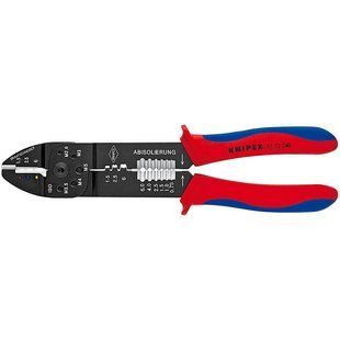 Кліщі універсальні для опресовки та зачистки KNIPEX 97 22 240