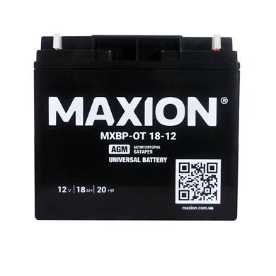 Аккумулятор промышленный MAXION MXBP OT 12-18 (12V, 18Ah)