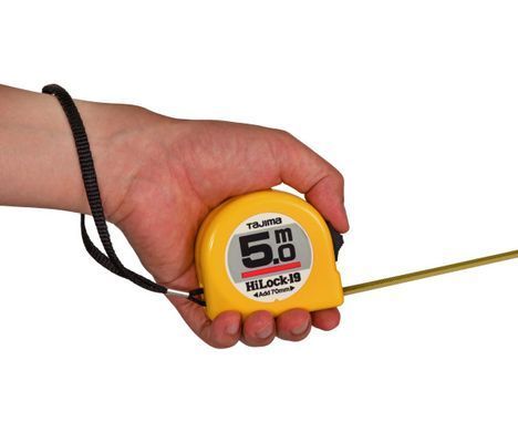 Рулетка універсальна TAJIMA HI LOCK, H5PA0MY - 10м&times;25мм