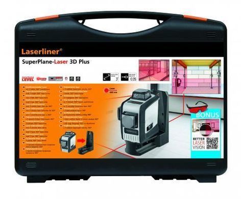 Лазерный уровень Laserliner SuperPlane-Laser 3D Plus 081.170A