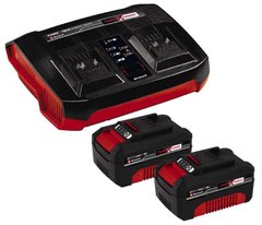 Einhell Набір акумуляторів + зарядний пристрій 18V 2x4.0Ah Twincharger Kit, PXC