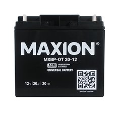 Акумулятор промисловий MAXION MXBP OT 12 - 20 (12V, 20Ah)