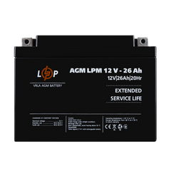 Аккумулятор AGM LPM 12V - 26 Ah