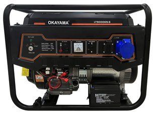 Генератор бензиновый OKAYAMA LT9000EN-6 7 кВт