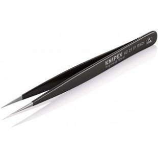 Пинцет для прецизионных работ, антистатический KNIPEX 92 21 01 ESD