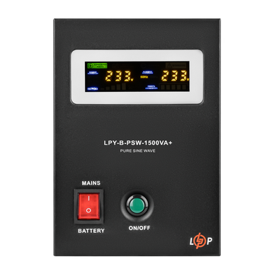 Комплект резервного питания LP (LogicPower) ИБП + мультигелевая батарея (UPS B1500 + АКБ MG 3300W)
