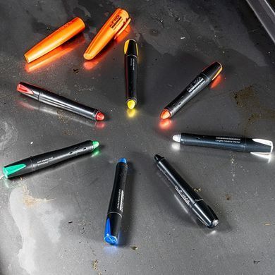 Сухой промышленный маркер PICA VISOR permanent Longlife Industrial Marker 990/36, зеленый