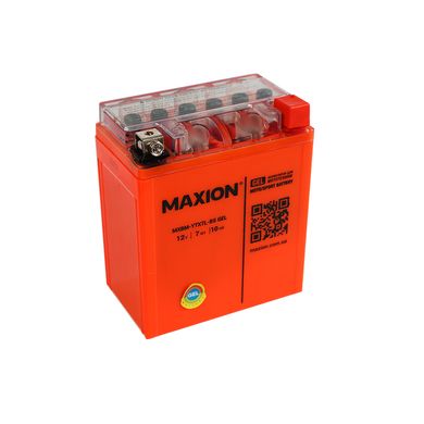 Мото акумулятор GEL YTX 7L-BS MAXION (12V, 7A)