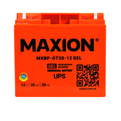 Аккумулятор промышленный GEL MAXION MXBP OT 20-12 (12V, 20Ah)