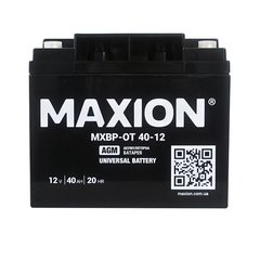 Акумулятор промисловий MAXION MXBP OT 12 - 40 (12V, 40Ah)