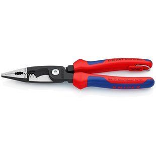 Многофункциональные клещи для электромонтажных работ KNIPEX 13 82 200 T BK