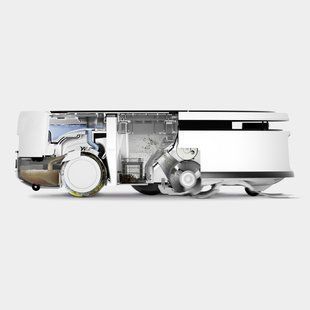 Робот-пилосос karcher RVF 7 Comfort, влажная уборка, конт пыль -0.25л, вода -0.30л, Bluetooth зарядная станция, белый
