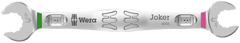 Двусторонний рожковый гаечный ключ WERA Joker 6005, 8×9мм, 05020311001