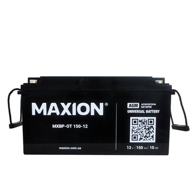 Акумулятор промисловий MAXION MXBP OT 12 -150 (12V, 150Ah)