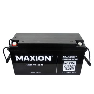 Акумулятор промисловий MAXION MXBP OT 12 -150 (12V, 150Ah)