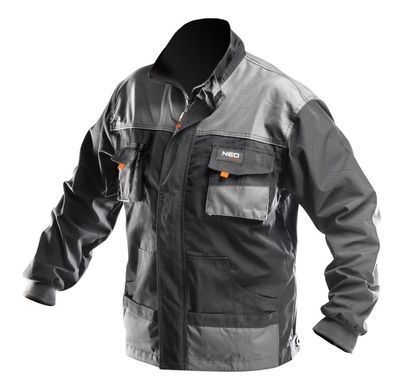Куртка рабочая Neo Tools HD, усиленная, M (50), серый