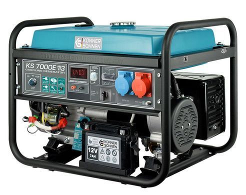 Бензиновый генератор KS 7000E 1/3