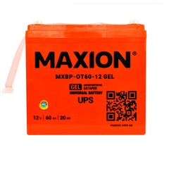 Аккумулятор промышленный GEL MAXION MXBP OT 60-12 (12V, 60Ah)