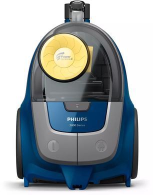 Пилосос Philips контейнерний 2000 series, 850Вт, конт пыль -1,3л, микрофибра, сине-желтый