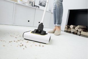 Пилосос Karcher бездротовий KB 5, 20Вт, конт пыль -0.37л, автон. работа до 30хв, желто-черный
