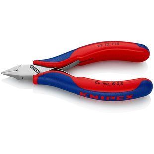 Кусачки бокові для електроніки KNIPEX 77 72 115