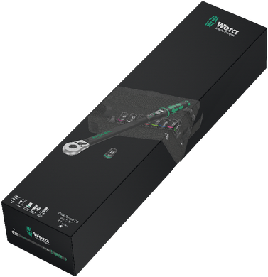 Набор инструментов WERA для крепежа по бетону, Click-Torque C 3 Set 2, 05075681001