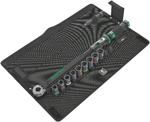 Набор инструментов WERA для крепежа по бетону, Click-Torque C 3 Set 2, 05075681001