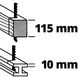 Einhell Пила шабельна TC-AP 690 E, 690 Вт, 20 мм, 0-2800 об/хв, 115 мм