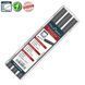 Стержни запасные, 6050 для Pica BIG Dry, Carpenter грифель столяра 2H, 12шт