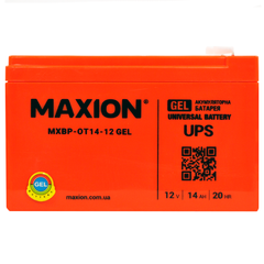 Аккумулятор промышленный GEL MAXION MXBP OT 14-12 (12V, 14Ah)