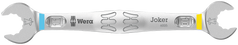 Двусторонний рожковый гаечный ключ WERA Joker 6005, 10×11мм, 05020312001