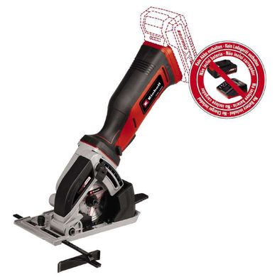 Einhell Міні-пила циркулярна TE-CS 18/89 Li - Solo акум., PXC, 18В, 3500 об/хв, диск 89х10 мм