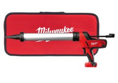 Пістолет для герметиків акумуляторний MILWAUKEE, C18PCG/600A-0B, 600мл (без заряд.пристр. І акумулят