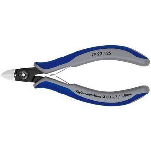 Прецизійні кусачки бокові для електроніки KNIPEX 79 22 125
