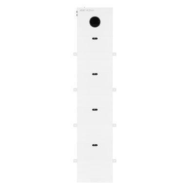 Система резервного живлення 2E PowerWall Vezha, 5000 Вт, 20.48 кВт/год, MPPT 5.5 кВт, WiFi, розширення ємності, паралельне