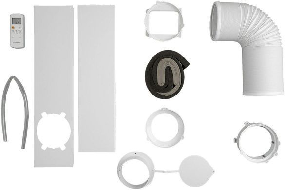 Кондиционер мобильный Ariston Mobis 8 16м2 on/off 8000BTU 2.3кВт A/- R290 белый