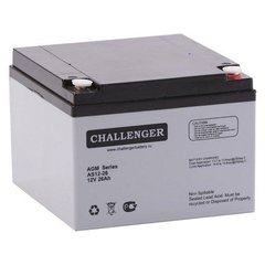 Акумулятор для ДБЖ Challenger AS12-26 12 В 26 А·год
