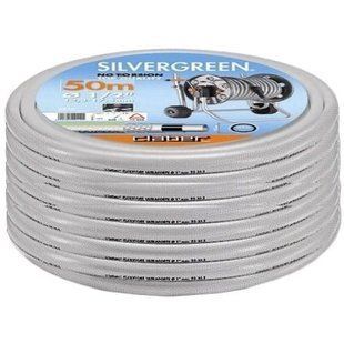 Claber Шланг поливальний 1/2" 50м Silver Green, сірий