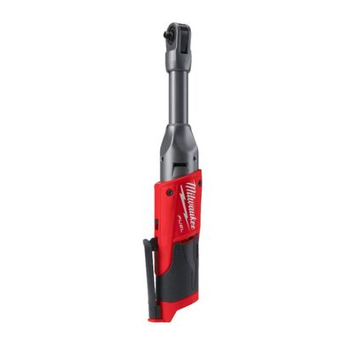 Трещётка аккумуляторная бесщёточная удлинённая 1/4" (54 Нм) MILWAUKEE M12 FIR14LR-0 FUEL (каркас)