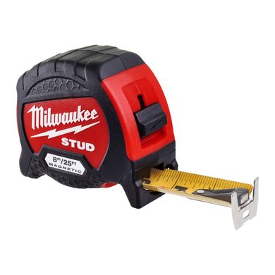 Рулетка MILWAUKEE STUD GEN II 8M/25FT/33MM