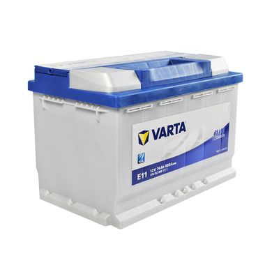 Автомобильный аккумулятор VARTA Blue Dynamic (E11) 74Ah 680A R+ (L3)