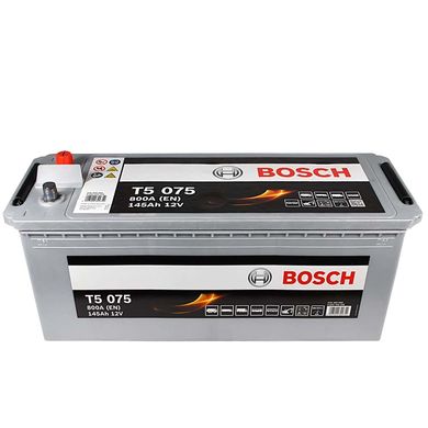 Автомобільний акумулятор BOSCH (T50 750) (D4) 145Ah 800A L+