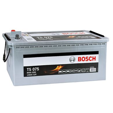 Автомобильный аккумулятор BOSCH (T50 750) (D4) 145Ah 800A L+