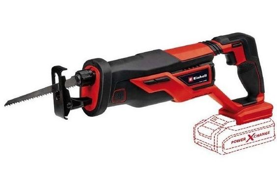 Einhell Пила шабельна TE-AP 18/26 Li - Solo акум., PXC, 18В, 26 мм, 0-2600 об/хв, 180 мм, 2.1 кг (без АКБ і